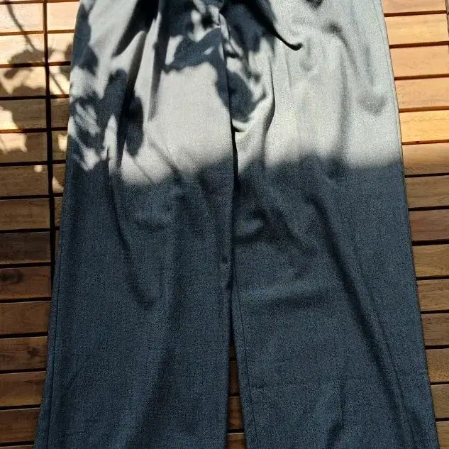 [BUNJANG] JW Gray Wide Tucked Pants / [JW]그레이 핀턱 와이드 팬츠 37