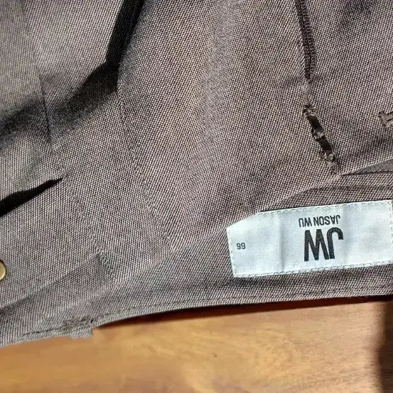 [BUNJANG] JW Gray Wide Tucked Pants / [JW]그레이 핀턱 와이드 팬츠 37
