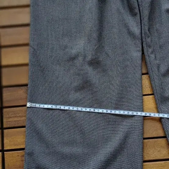 [BUNJANG] JW Gray Wide Tucked Pants / [JW]그레이 핀턱 와이드 팬츠 37