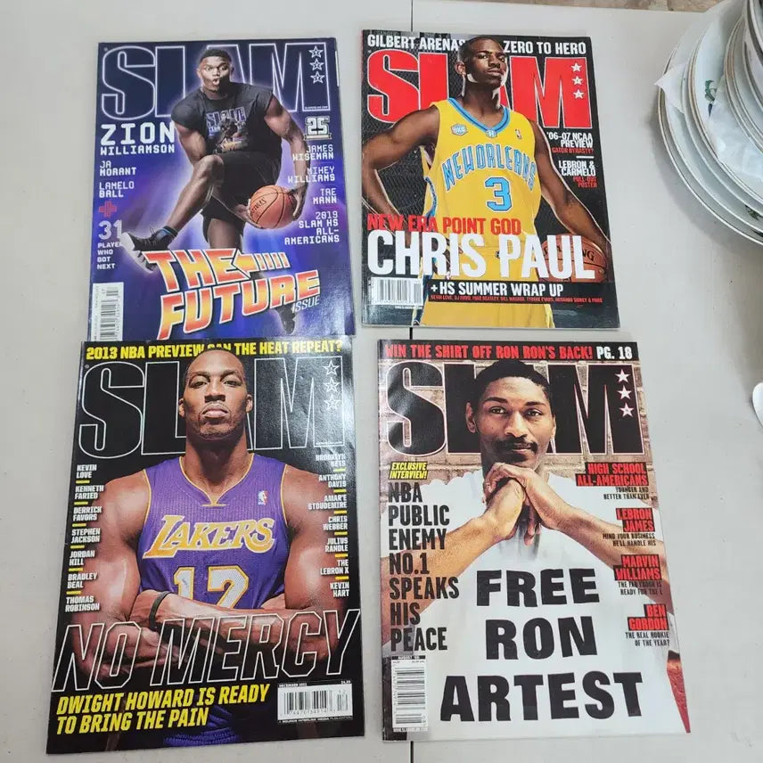 [BUNJANG] SLAM Magazine (USA) Bundle Set / USA 슬램SLAM 잡지 8개에13000원