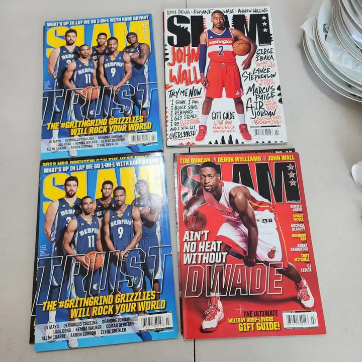 [BUNJANG] SLAM Magazine (USA) Bundle Set / USA 슬램SLAM 잡지 8개에13000원