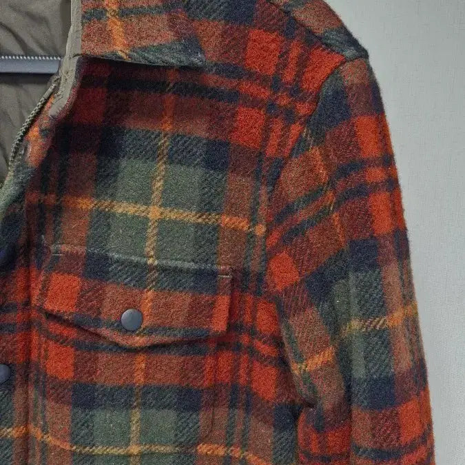 [BUNJANG] ASPESI Wool Check Shirt Jacket / ASPESI아스페시(M/여90)울체크셔츠쟈켓