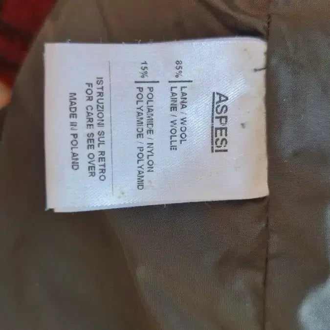 [BUNJANG] ASPESI Wool Check Shirt Jacket / ASPESI아스페시(M/여90)울체크셔츠쟈켓