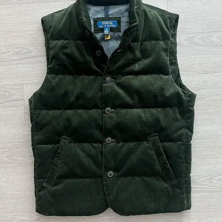[BUNJANG] Polo Ralph Lauren Winton Corduroy Down Vest / (백화점구매,새상품) 폴로 랄프로렌 윈턴 코듀로이 다운 패딩 조끼 베스트