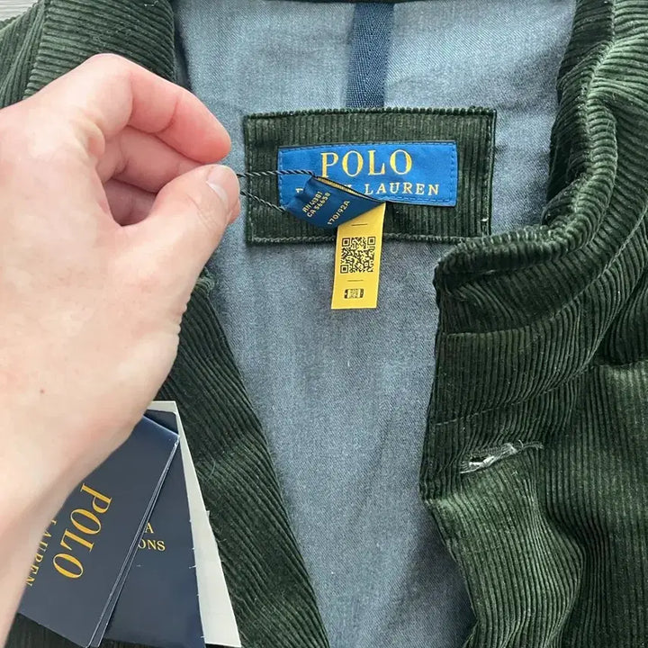 [BUNJANG] Polo Ralph Lauren Winton Corduroy Down Vest / (백화점구매,새상품) 폴로 랄프로렌 윈턴 코듀로이 다운 패딩 조끼 베스트