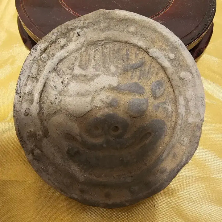 [BUNJANG] Goguryeo Dynasty Chiwoo Cheonwang Wa-dang Roof Tile / 치우천왕상 와당.