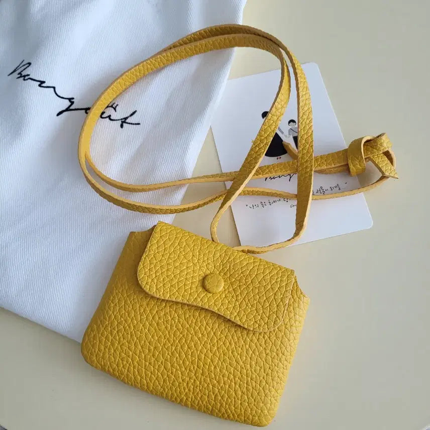 [BUNJANG] Bonggeut Wallet (Yellow) / 봉긋 마이봉긋 월렛(노랑)