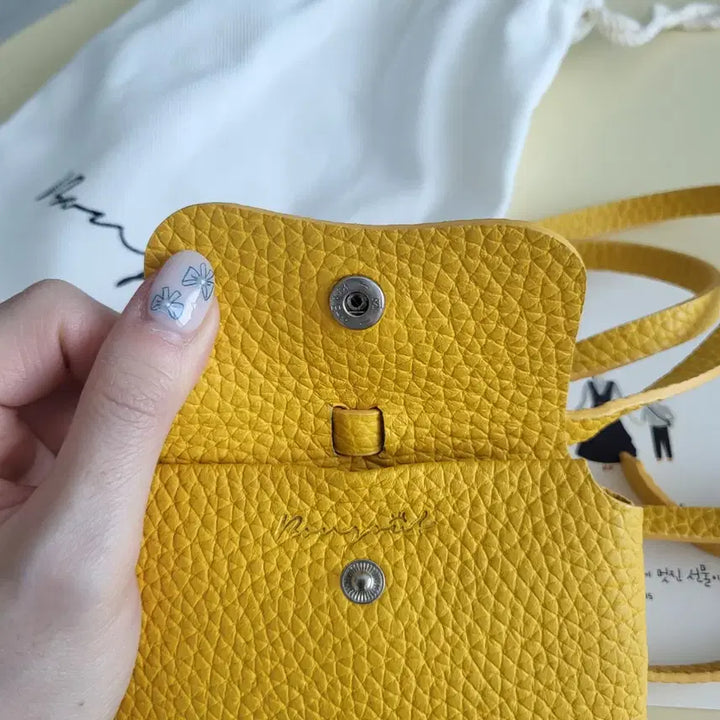 [BUNJANG] Bonggeut Wallet (Yellow) / 봉긋 마이봉긋 월렛(노랑)