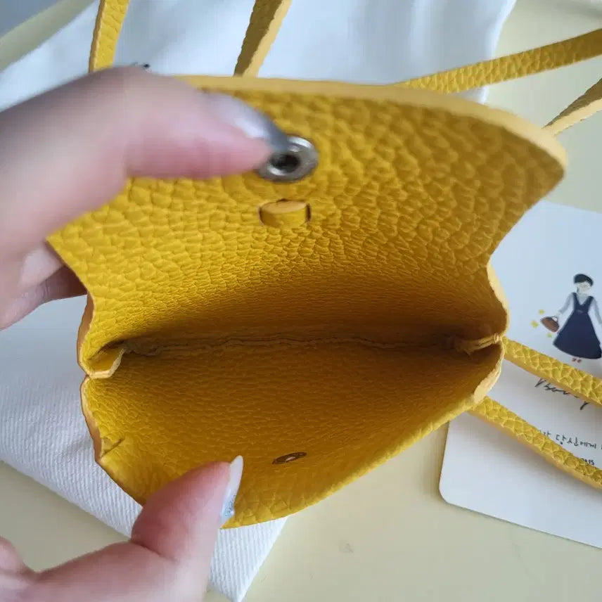 [BUNJANG] Bonggeut Wallet (Yellow) / 봉긋 마이봉긋 월렛(노랑)