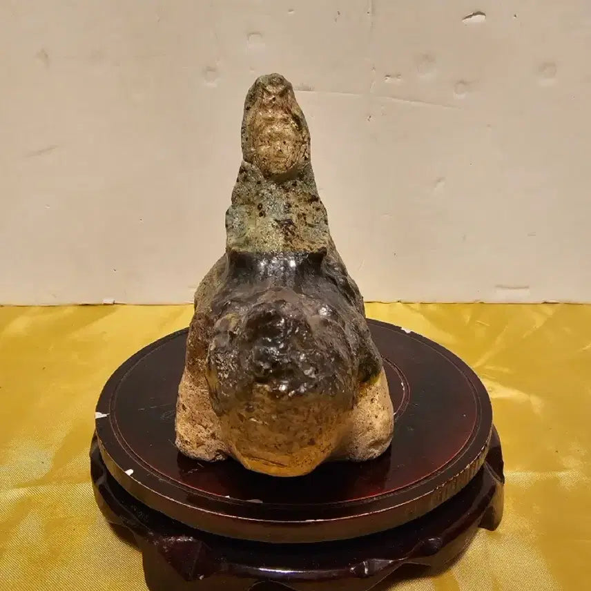 [BUNJANG] Goryeo Dynasty Celadon Bodhisattva Figure / 관음보살상 토기.