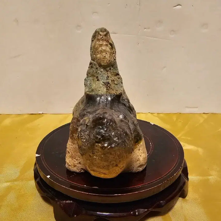 [BUNJANG] Goryeo Dynasty Celadon Bodhisattva Figure / 관음보살상 토기.