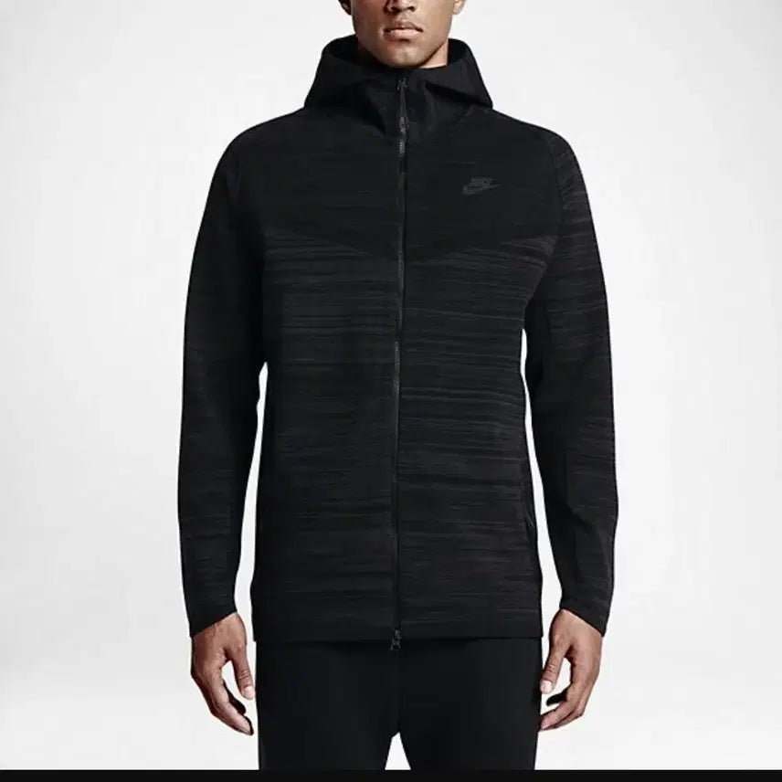[BUNJANG] Nike Tech Pack Tech Knit Windrunner Jacket Black / [해외S]나이키 테크팩 테크 니트 윈드러너 자켓 블랙