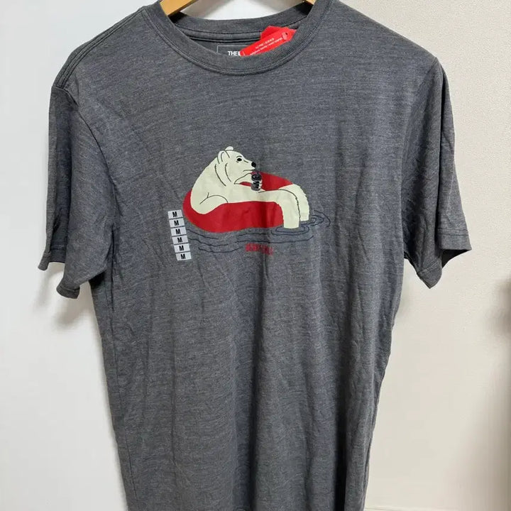 [BUNJANG] The North Face Graphic T-shirt Gray M / 노스페이스 그래픽 티셔츠 그레이 M