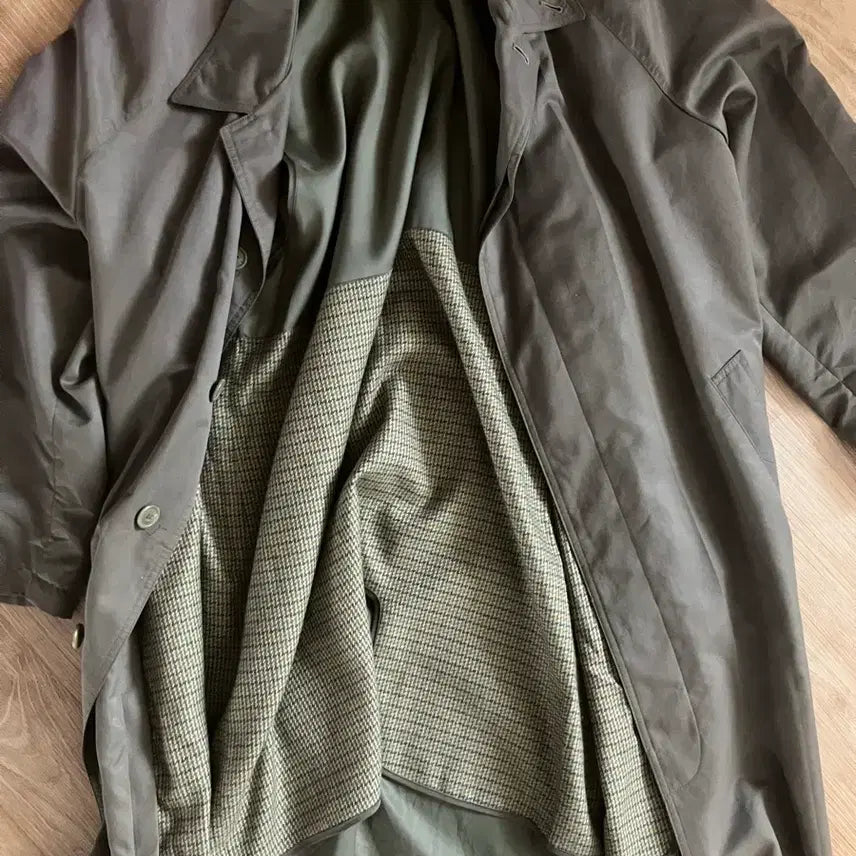 [BUNJANG] JPN Trench Coat Khaki XL / jpn 트렌치 코트 카키 xl