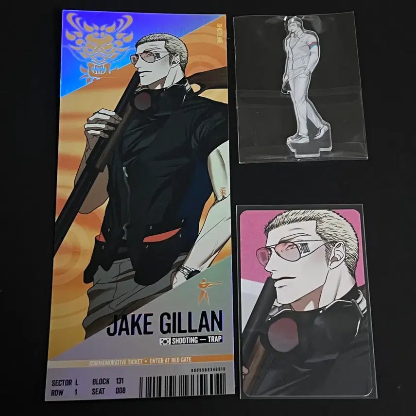 [BUNJANG] Team Lezhin Jake Ticket Bundle Set / 팀레진 경기 티켓 1 셔트라인 제이크 일괄