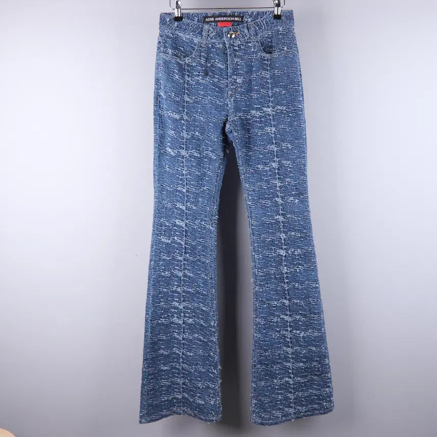 [BUNJANG] Andersson Bell Distressed Bootcut Denim Jeans (26) / (여성) 앤더슨벨 부츠컷 데님 디스트로이드 데미지진 (26)