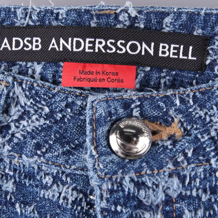 [BUNJANG] Andersson Bell Distressed Bootcut Denim Jeans (26) / (여성) 앤더슨벨 부츠컷 데님 디스트로이드 데미지진 (26)