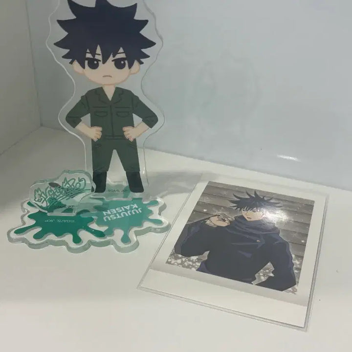 [BUNJANG] Jujutsu Kaisen Megumi Acrylic Stand &amp; PASHa Card Bundle Set / 주술회전 메구미 아크릴,파샤 일괄판매