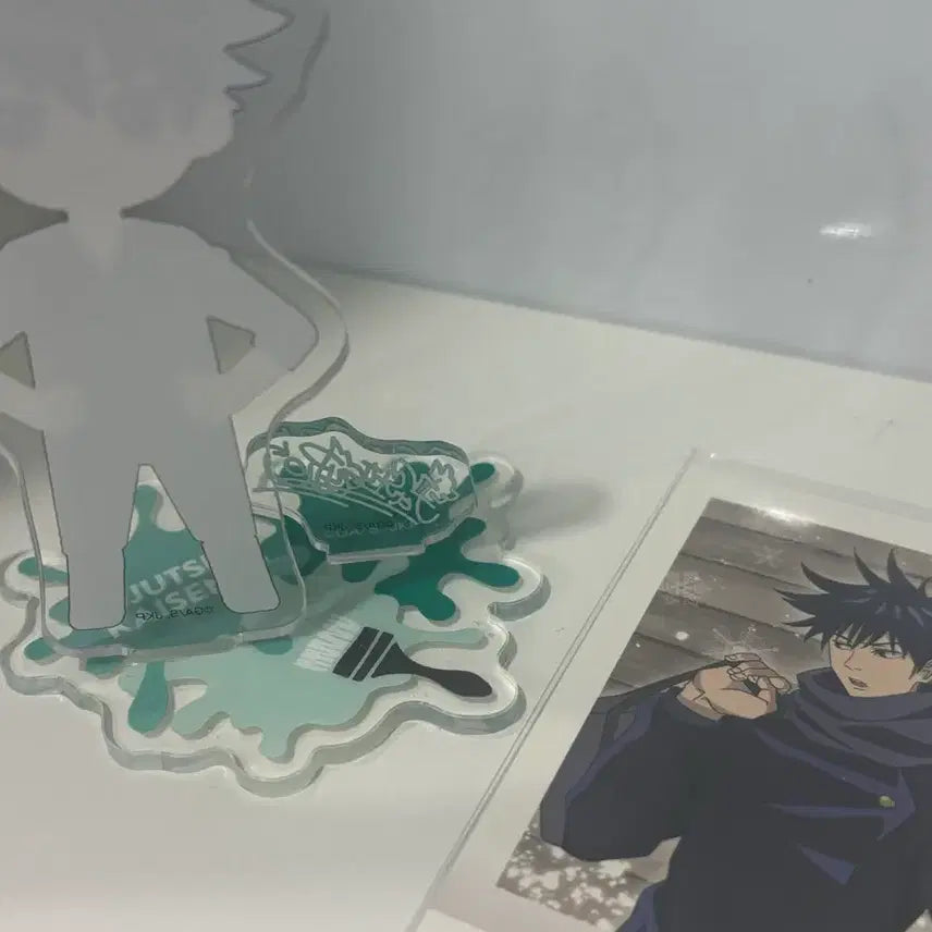 [BUNJANG] Jujutsu Kaisen Megumi Acrylic Stand &amp; PASHa Card Bundle Set / 주술회전 메구미 아크릴,파샤 일괄판매