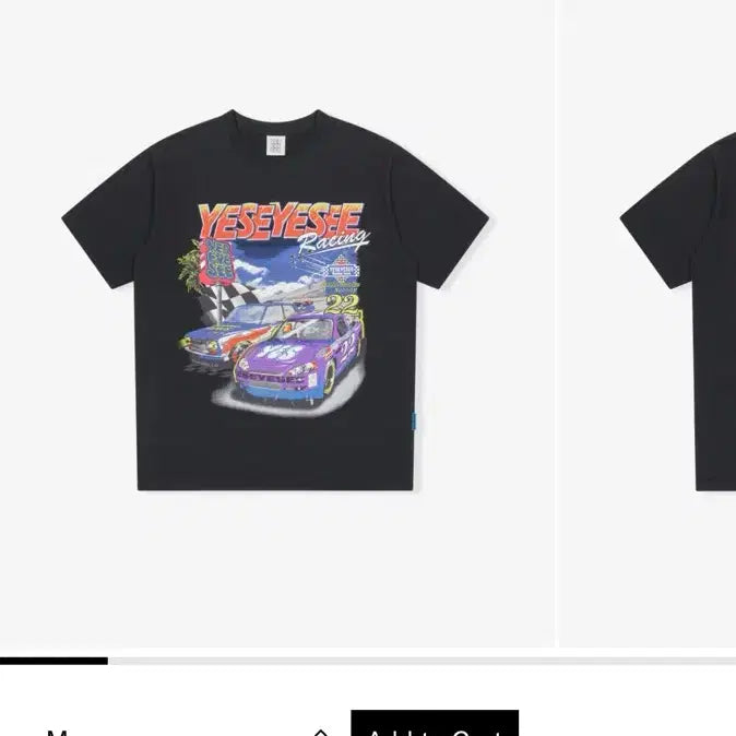 [BUNJANG] YesEyeSee Racing 22 Tee / 예아씨 Racing 22 Tee 예스아이씨