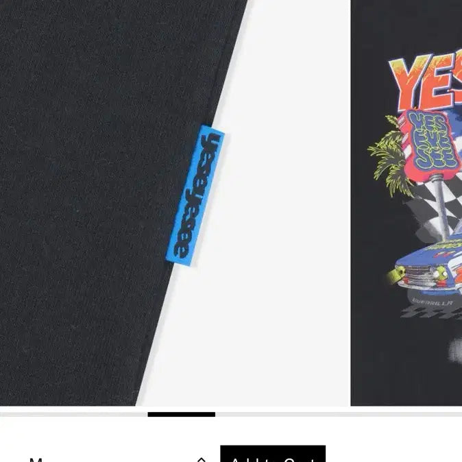 [BUNJANG] YesEyeSee Racing 22 Tee / 예아씨 Racing 22 Tee 예스아이씨