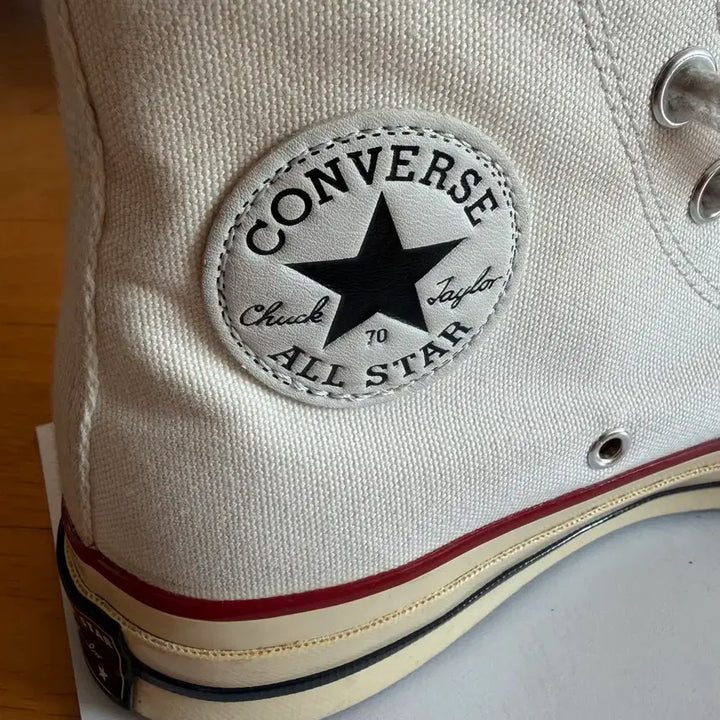 [BUNJANG] Converse Chuck Taylor 70s Ivory High Top Sneakers / 컨버스 척테일러 70s 아이보리 하이 245