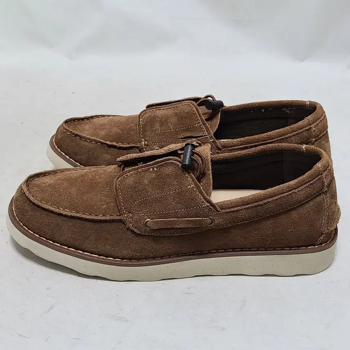 [BUNJANG] Spao Leather Casual Shoes Brown Suede Size 280 / 280/ 슈펜 가죽 캐쥬얼화 미착용품