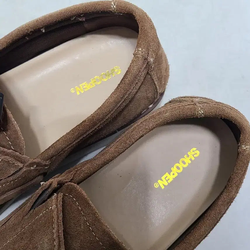 [BUNJANG] Spao Leather Casual Shoes Brown Suede Size 280 / 280/ 슈펜 가죽 캐쥬얼화 미착용품