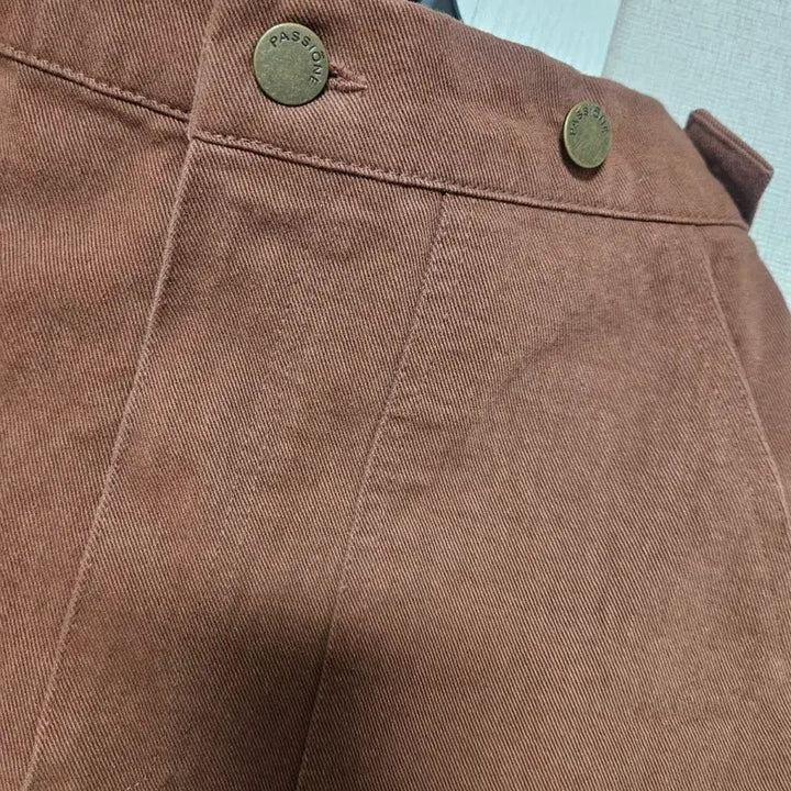 [BUNJANG] Yulhane Brown Color Pants / 율하네  율하맘  칼라팬츠 브라운색상 160이상 사이즈