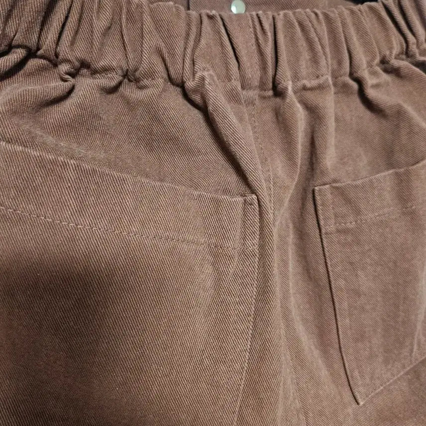 [BUNJANG] Yulhane Brown Color Pants / 율하네  율하맘  칼라팬츠 브라운색상 160이상 사이즈