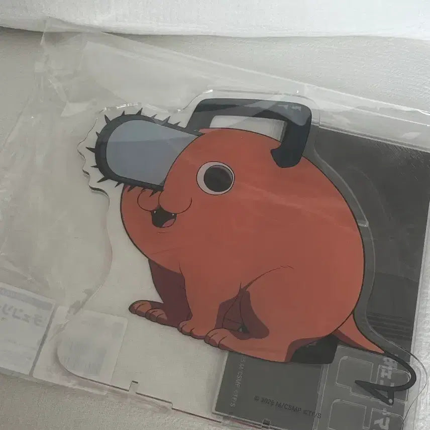 [BUNJANG] Chainsaw Man Pochita Acrylic Mega Figure Stand / 체인소맨 포치타 아크릴 메가 피규어 스탠드