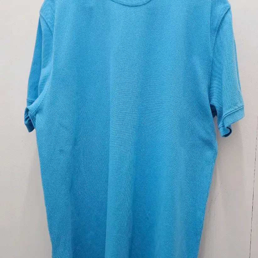 [BUNJANG] Massimo Dutti Blue Short Sleeve Polo Shirt / 마시모두띠 블루 반팔 폴로티셔츠