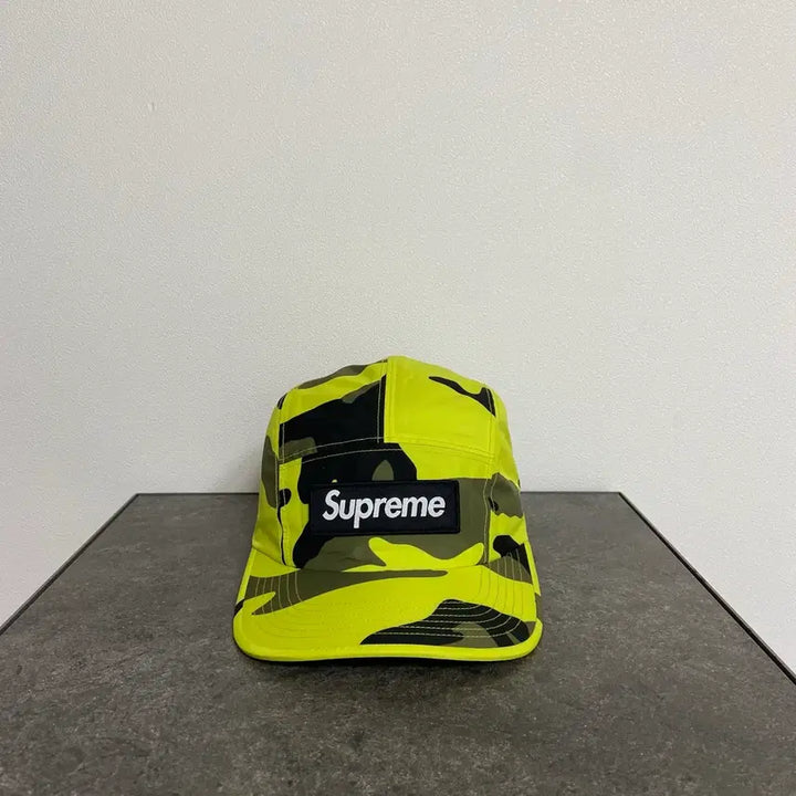 [BUNJANG] Supreme Box Logo Camp Cap Gore-Tex Camo / (OS) 슈프림 박스로고 캠프캡 모자 고어텍스 카모