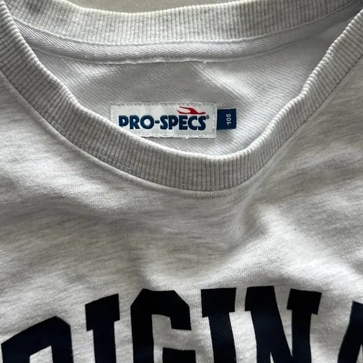 [BUNJANG] Prospecs Short Sleeve Sweatshirt (Size 105) / 프로스펙스_반팔 스웨트셔츠_105사이즈