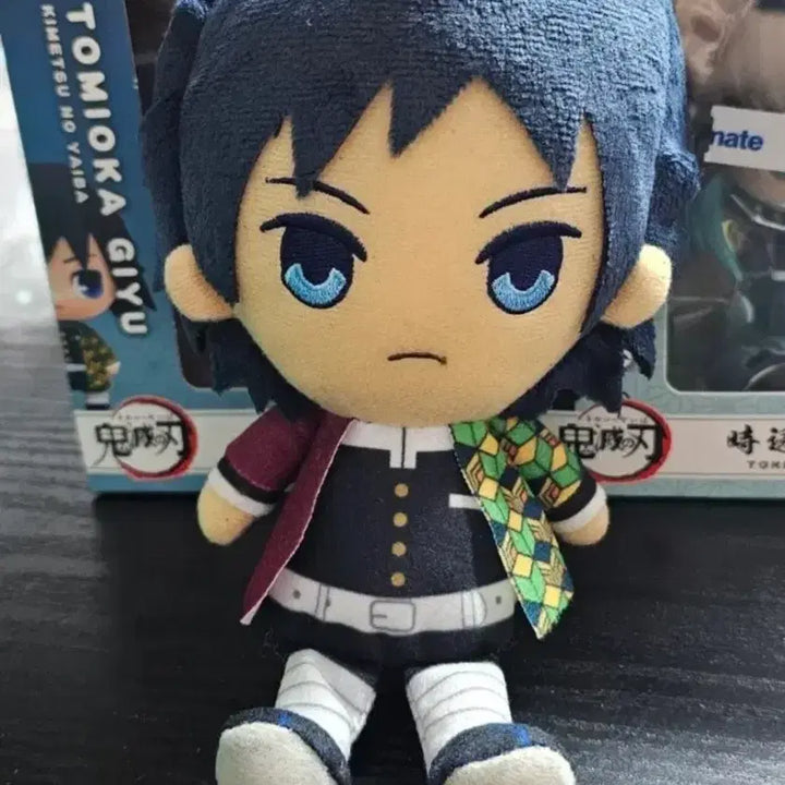 [BUNJANG] Demon Slayer Giyu YuraYura Head &amp; Plush / 기유 유라유라헤드 누이 팝니다