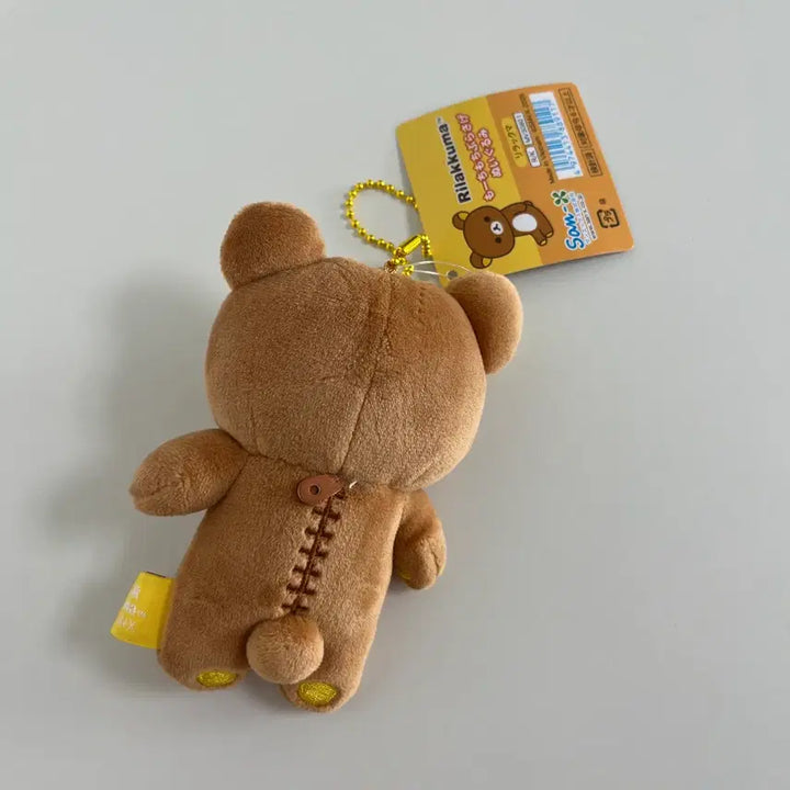 [BUNJANG] San-X Rilakkuma Mocchi Mocchi Mascot Keychain / 리락쿠마 모찌모찌 부라사게 마스코트 인형 키링 키홀더