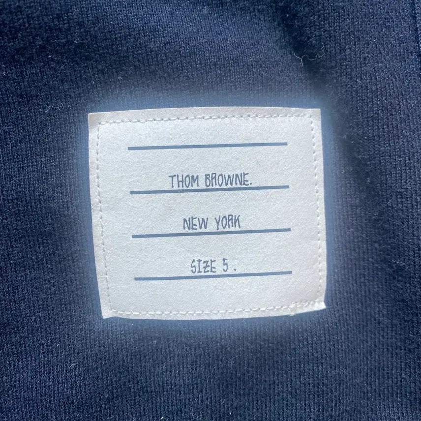 [BUNJANG] Thom Browne Sweatshirt Navy 5 Size / 톰브라운 맨투맨 5사이즈 네이비  탐브라운 105 사이즈 판매 교환가능