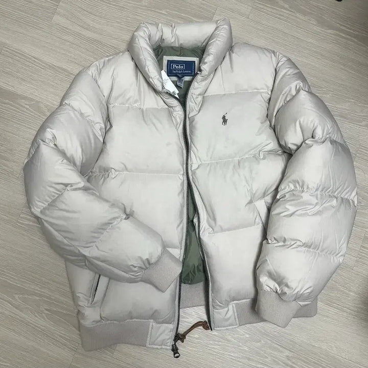 [BUNJANG] Polo Ralph Lauren Texture Ripstop Down Padded Jacket L / (새제품) 폴로 랄프로렌 텍스처 립스탑 다운 패딩 L