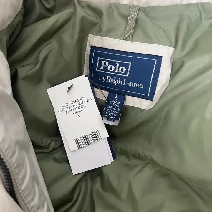 [BUNJANG] Polo Ralph Lauren Texture Ripstop Down Padded Jacket L / (새제품) 폴로 랄프로렌 텍스처 립스탑 다운 패딩 L