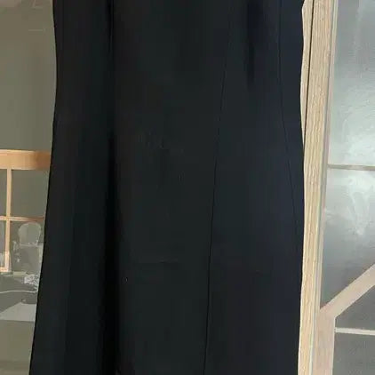 [BUNJANG] Black Long Sleeveless Dress / 블랙 롱 슬리브리스 원피스