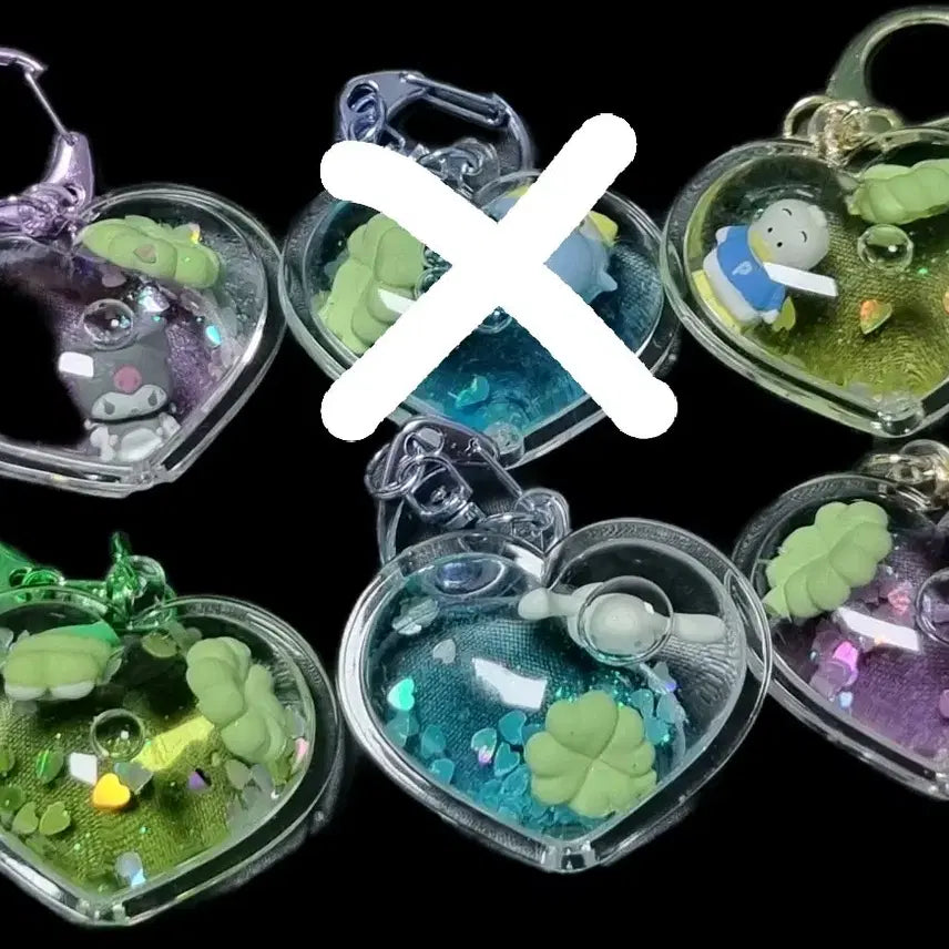 [BUNJANG] Sanrio Water Ball Keychain / 산리오 워터볼키링