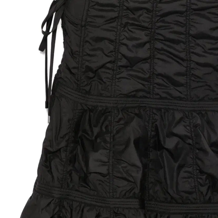 [BUNJANG] Low Classic Shirring Detail Midi Skirt / 택포)로우클래식 셔링 디테일 미디스커트 L