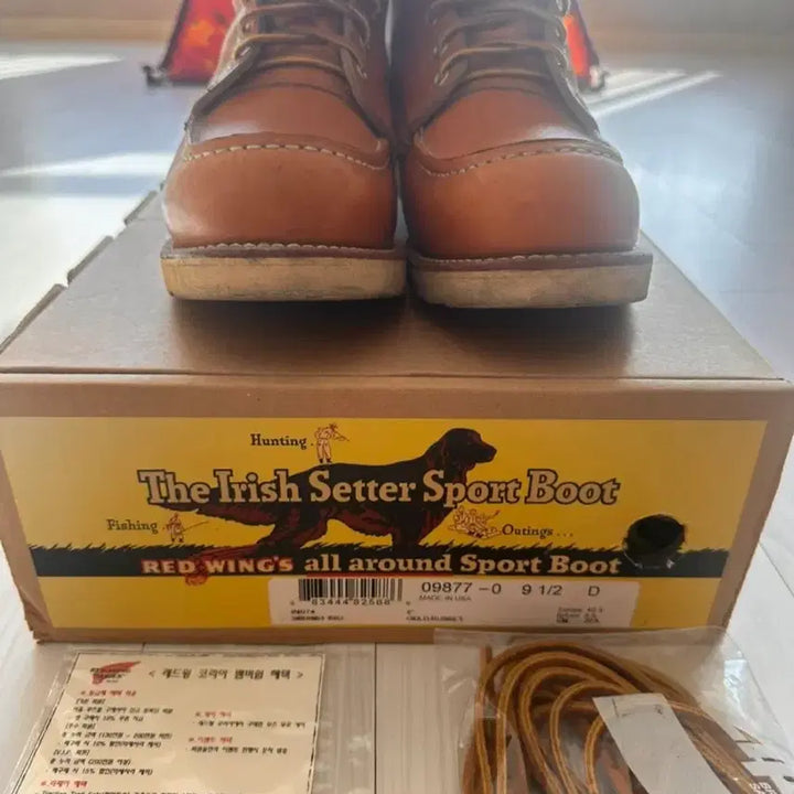[BUNJANG] Red Wing 9877 Irish Setter Boots / 레드윙 9877 아이리쉬세터 275mm