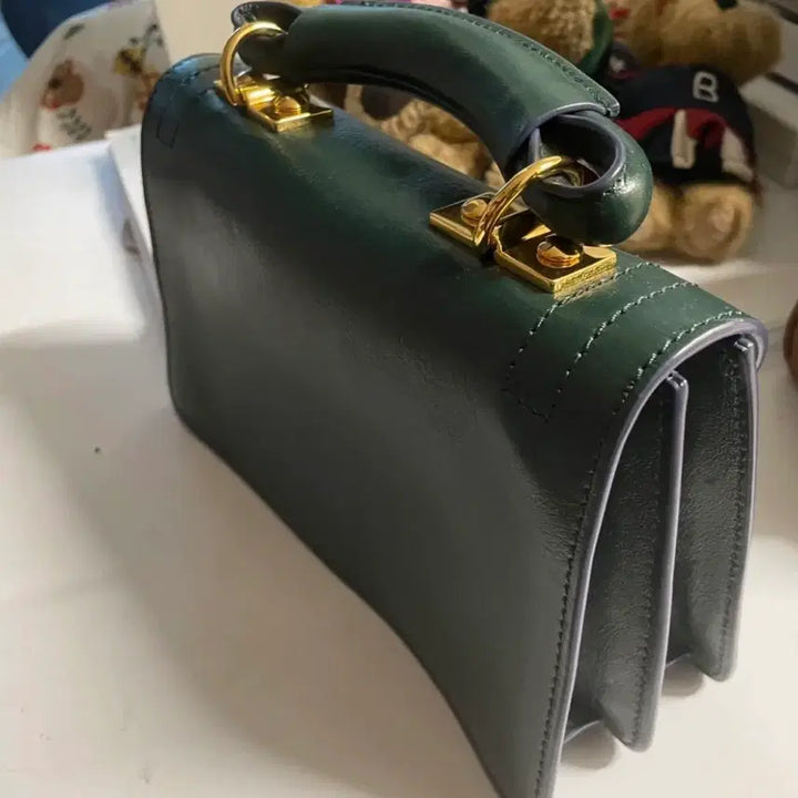 [BUNJANG] Marni Green Leather Mini Bag / 마르니 그린 레더 미니 백