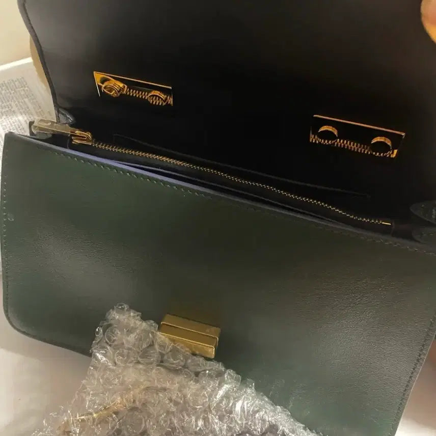 [BUNJANG] Marni Green Leather Mini Bag / 마르니 그린 레더 미니 백