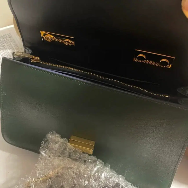 [BUNJANG] Marni Green Leather Mini Bag / 마르니 그린 레더 미니 백
