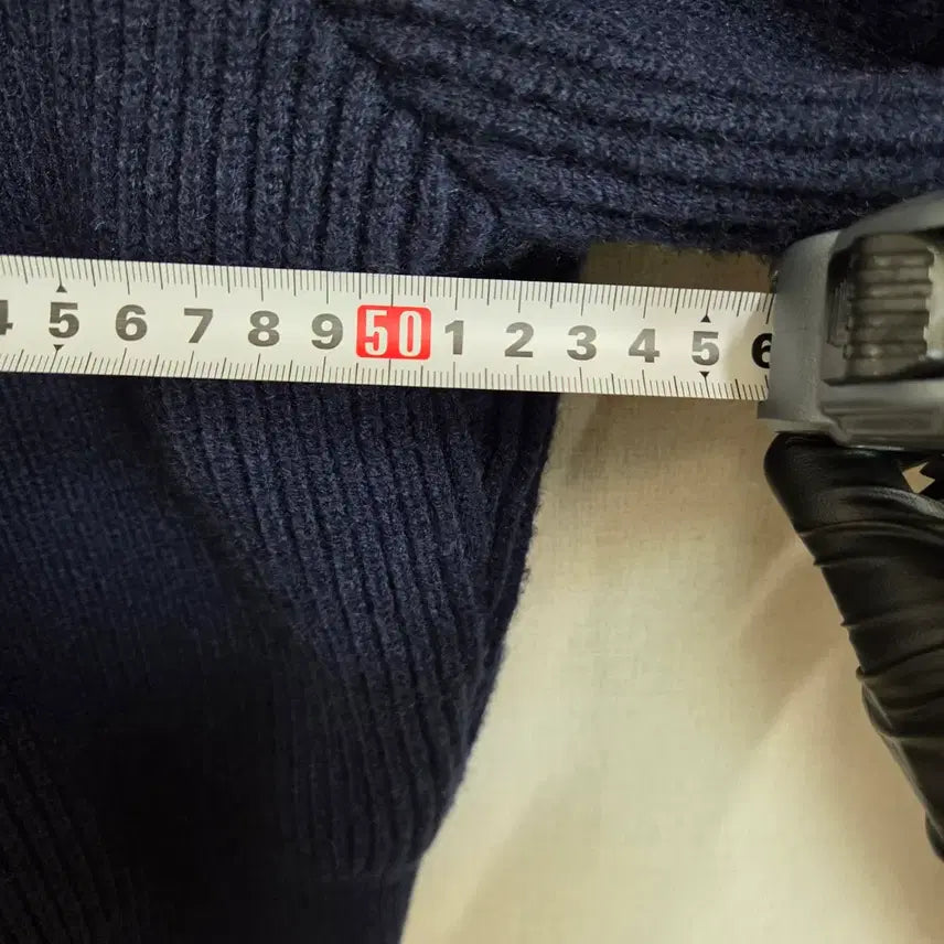 [SOLD OUT] 여성 네이비 투웨이 니트 집업 자켓 가디건 F JJ227