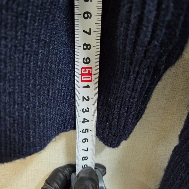 [SOLD OUT] 여성 네이비 투웨이 니트 집업 자켓 가디건 F JJ227