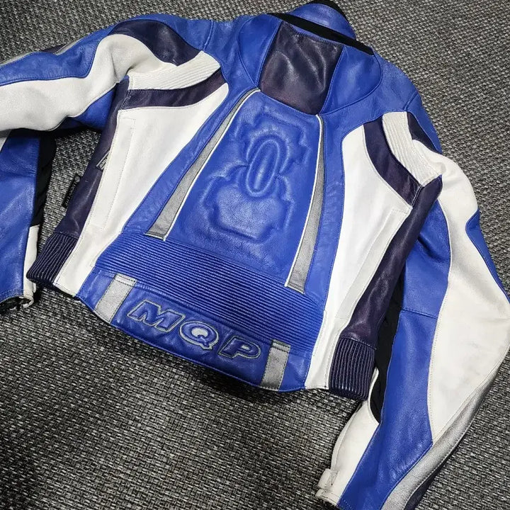 [BUNJANG] Racing Leather Motorcycle Jacket (Size 50) / 레이싱 레더 바이크 자켓  50사이즈