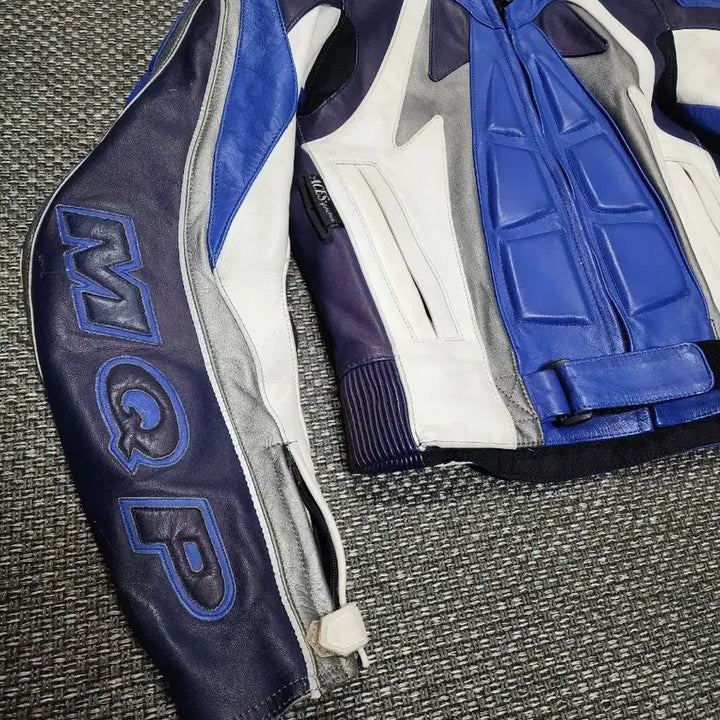 [BUNJANG] Racing Leather Motorcycle Jacket (Size 50) / 레이싱 레더 바이크 자켓  50사이즈